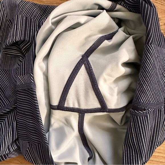 Lululemon Wunder Under High-rise Crop Etch Hail Midnight Navy 15 “ - Picture 7 of 8